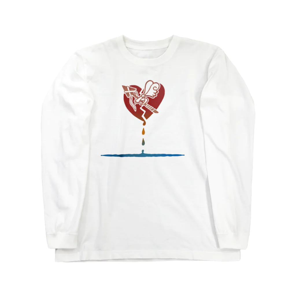 Dot (DotProducts)のハートアタック Long Sleeve T-Shirt