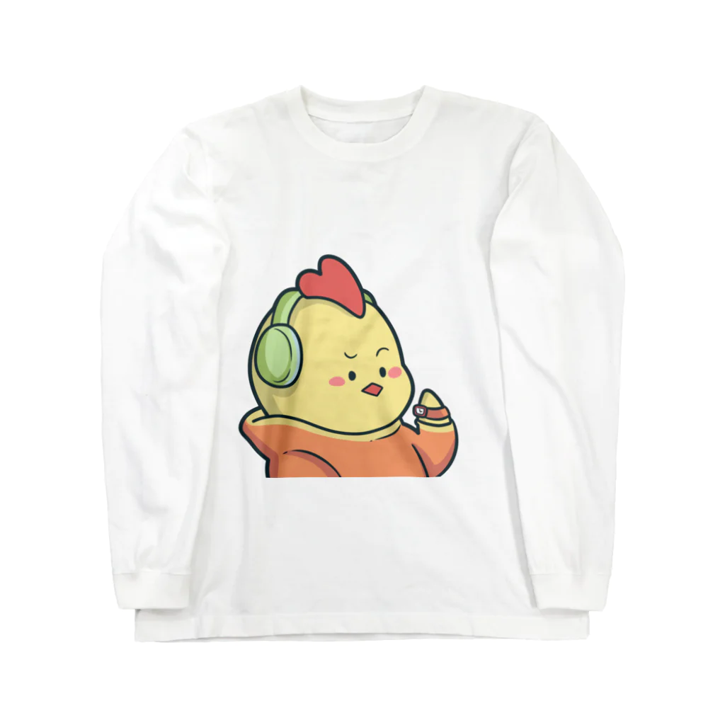 ピカロンのにわとりさん Long Sleeve T-Shirt