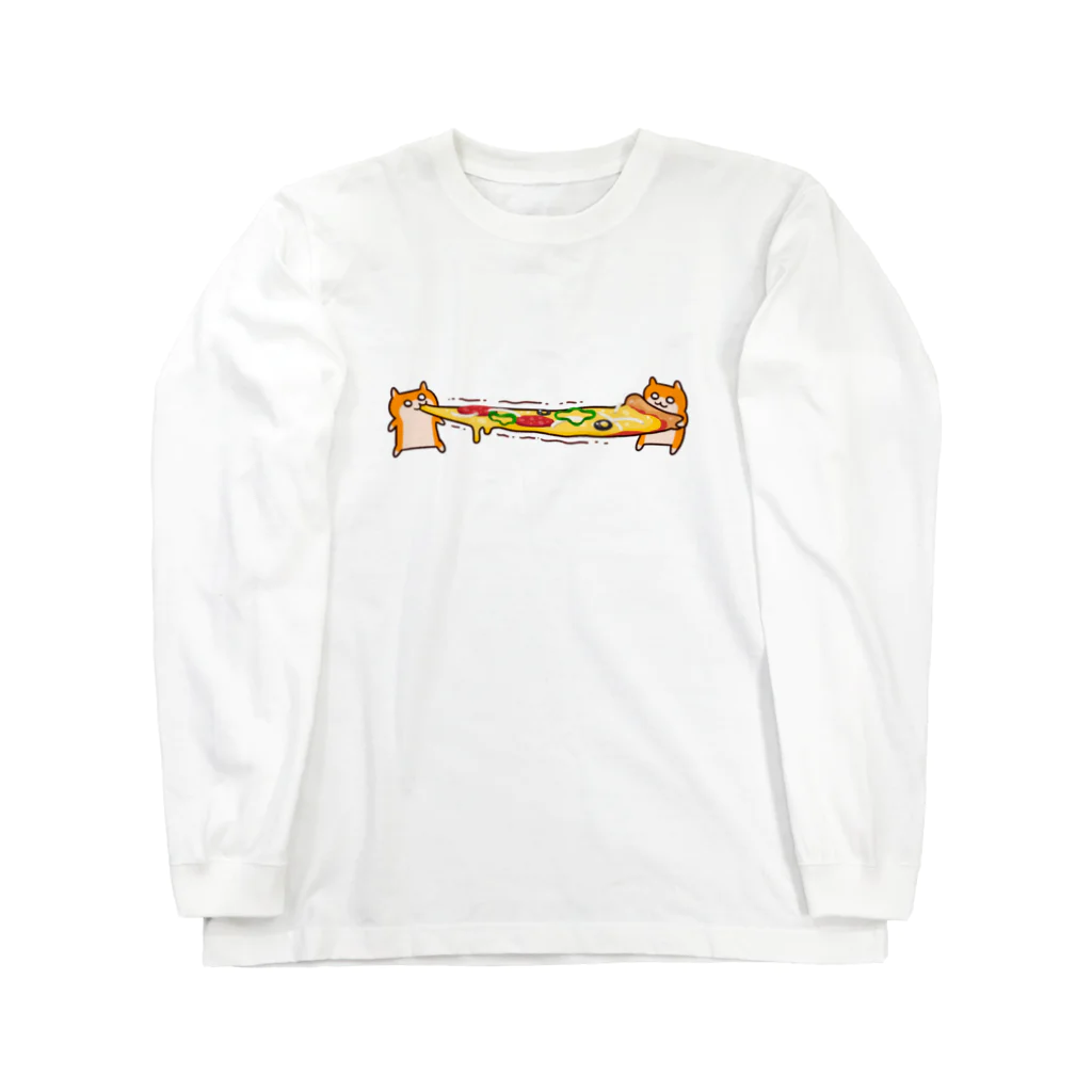 NORICOPOのピザビヨーンクソハム Long Sleeve T-Shirt