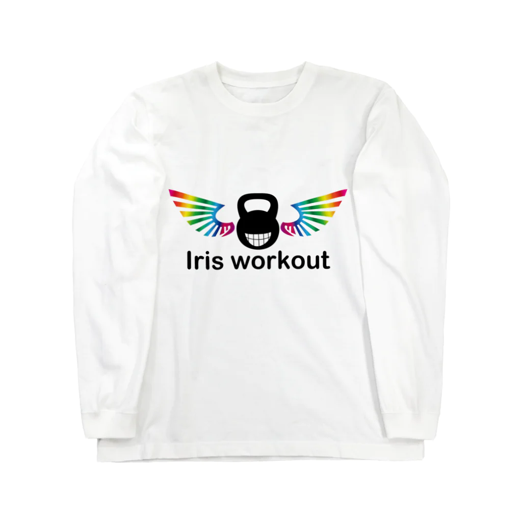 Iris workout公式のIris workout 公式 ロングスリーブTシャツ