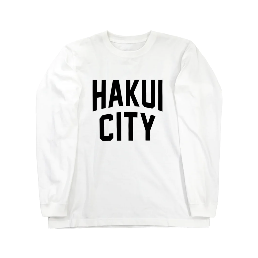 JIMOTOE Wear Local Japanの羽咋市 HAKUI CITY Long Sleeve T-Shirt