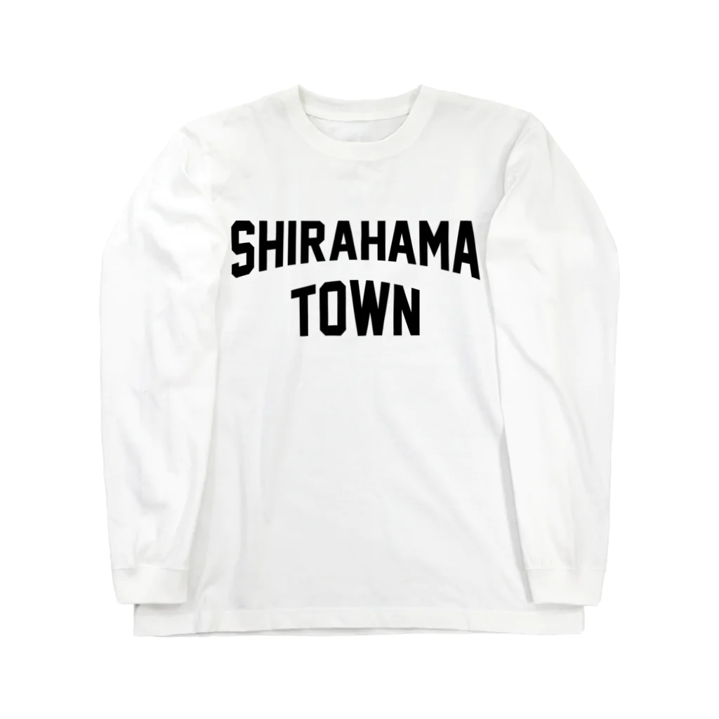 JIMOTOE Wear Local Japanの白浜町 SHIRAHAMA TOWN Long Sleeve T-Shirt