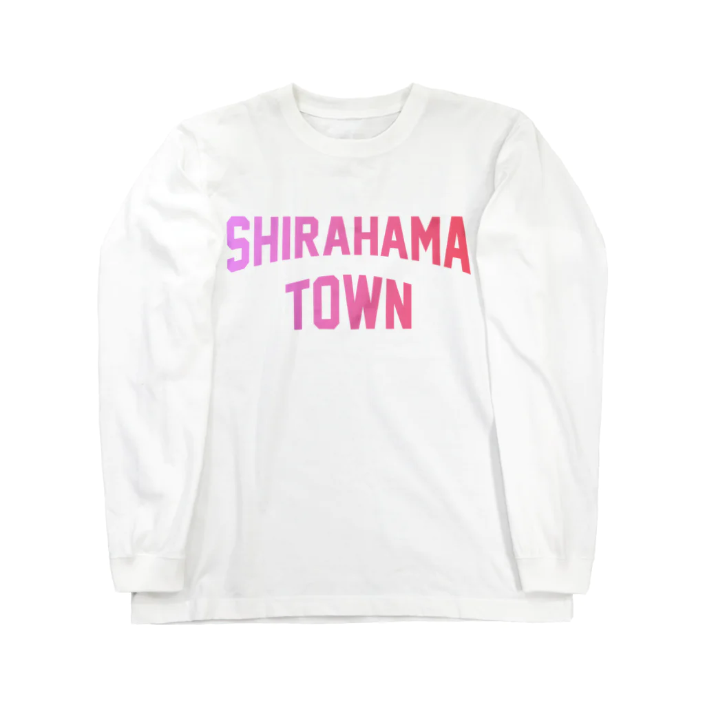 JIMOTOE Wear Local Japanの白浜町 SHIRAHAMA TOWN Long Sleeve T-Shirt