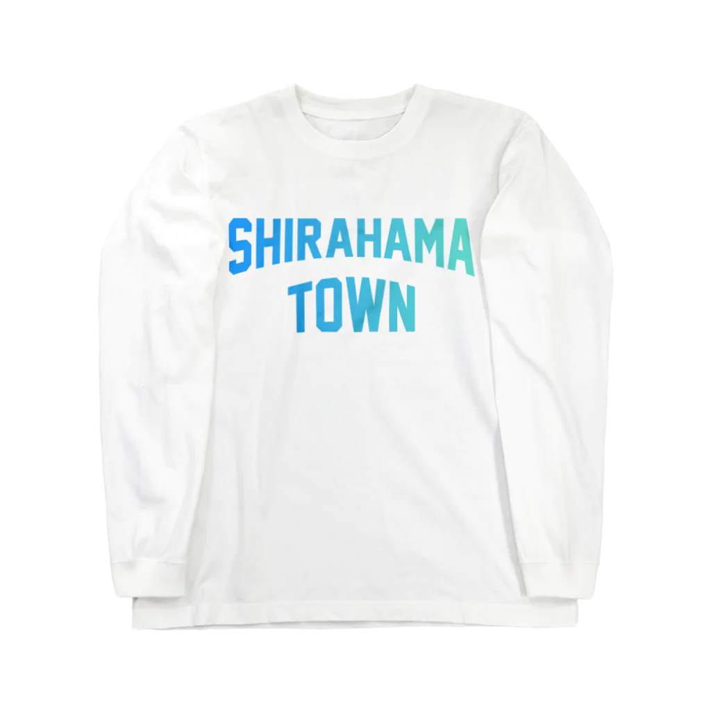 JIMOTOE Wear Local Japanの白浜町 SHIRAHAMA TOWN ロングスリーブTシャツ