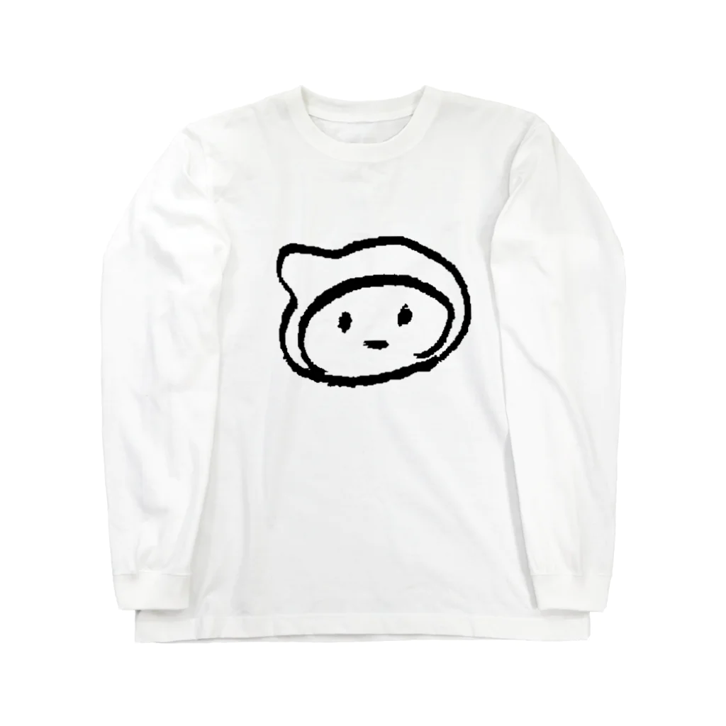 ドロンマガジンのシンプルドロンちゃん Long Sleeve T-Shirt