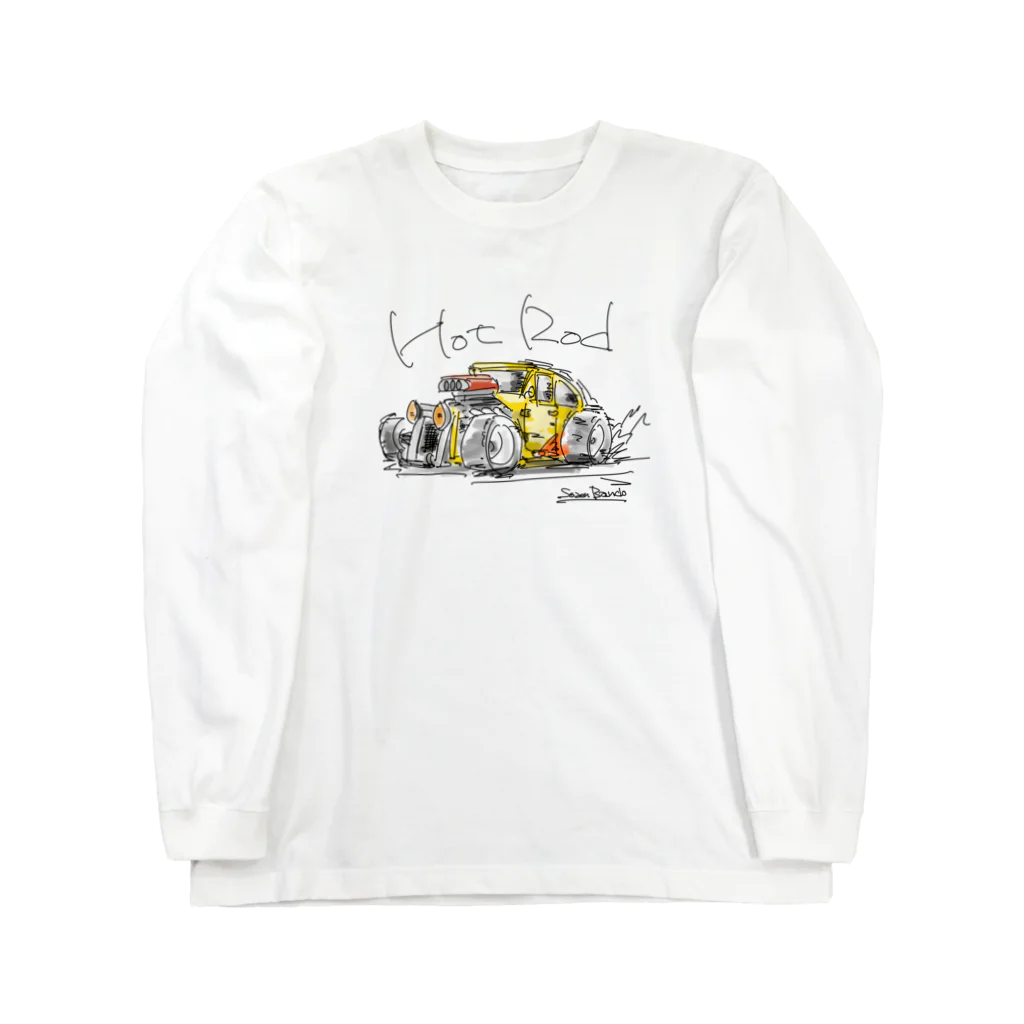 スタジオばんやのホットロッド　カラー Long Sleeve T-Shirt