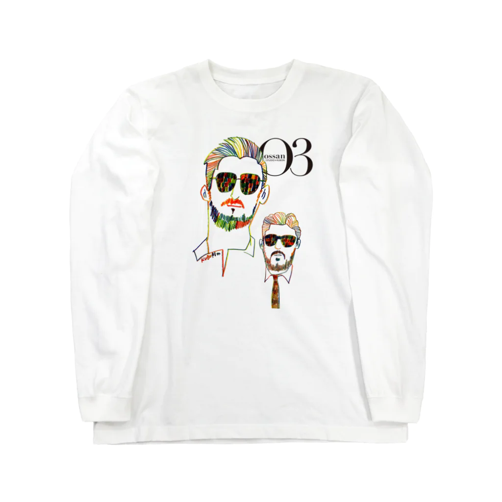 Arts&Crafts MuuのO3 オッサン ロゴヴァージョン Long Sleeve T-Shirt