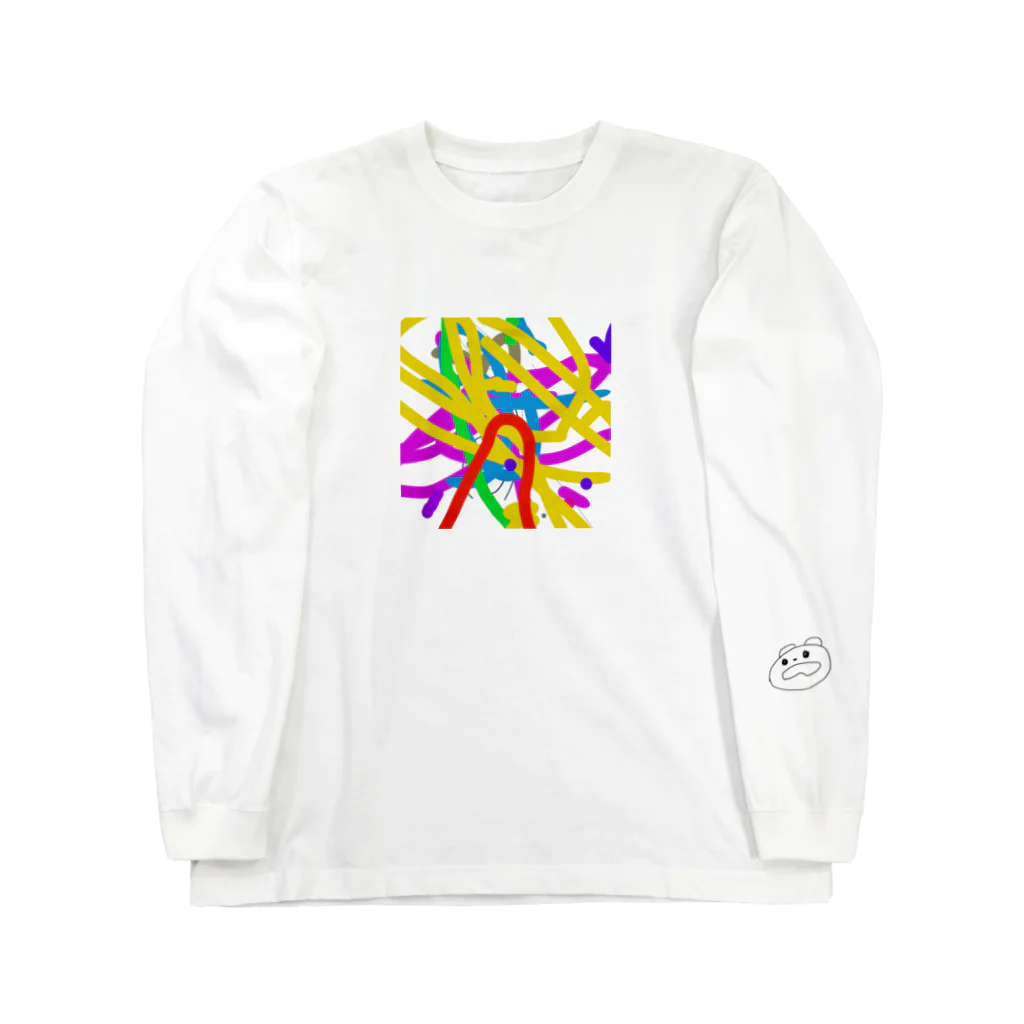 OFFのぐにゃぐにゃ Long Sleeve T-Shirt