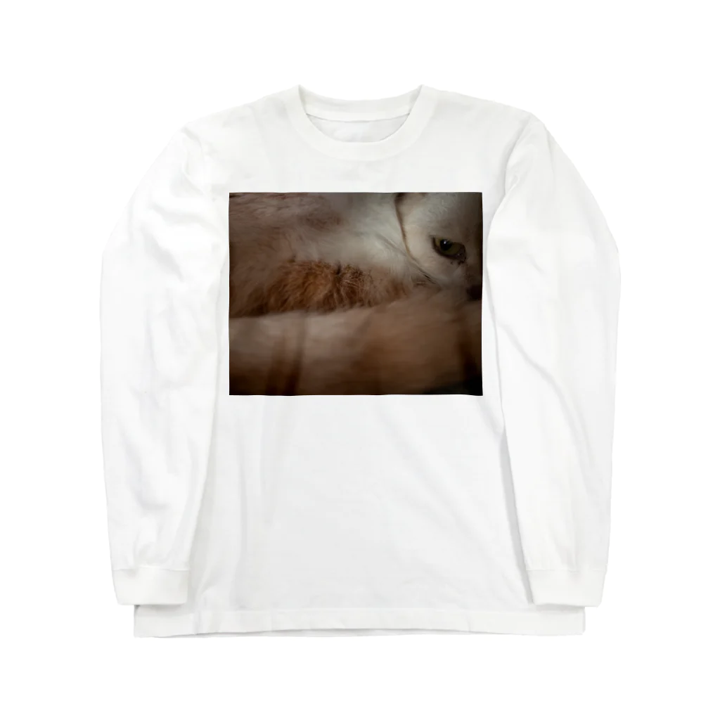 sanada_yurikoの猫のめぢから Long Sleeve T-Shirt