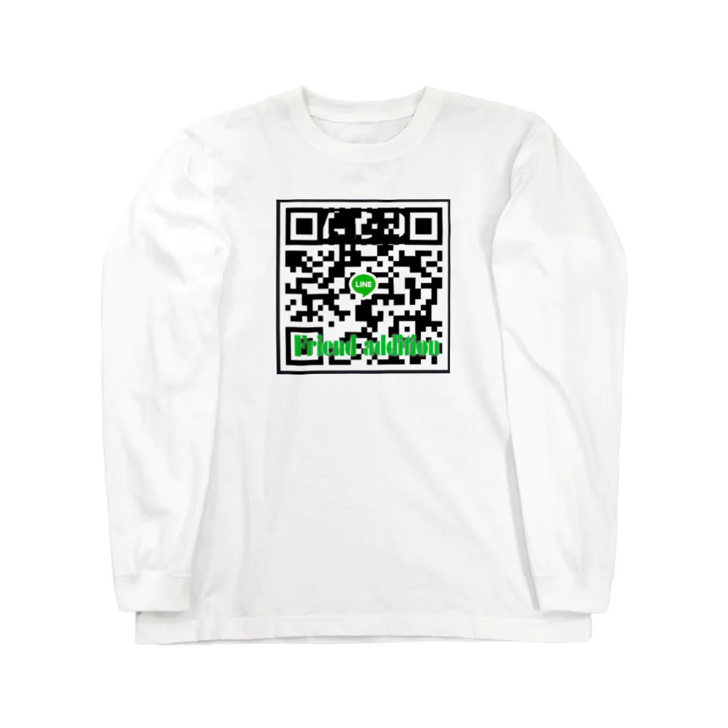 うどんやさんのLINEで友達が欲しい君 Long Sleeve T-Shirt