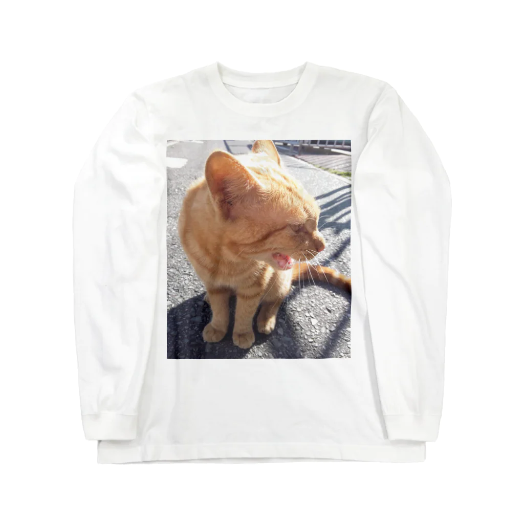 とりちゃん。ののらねこ Long Sleeve T-Shirt