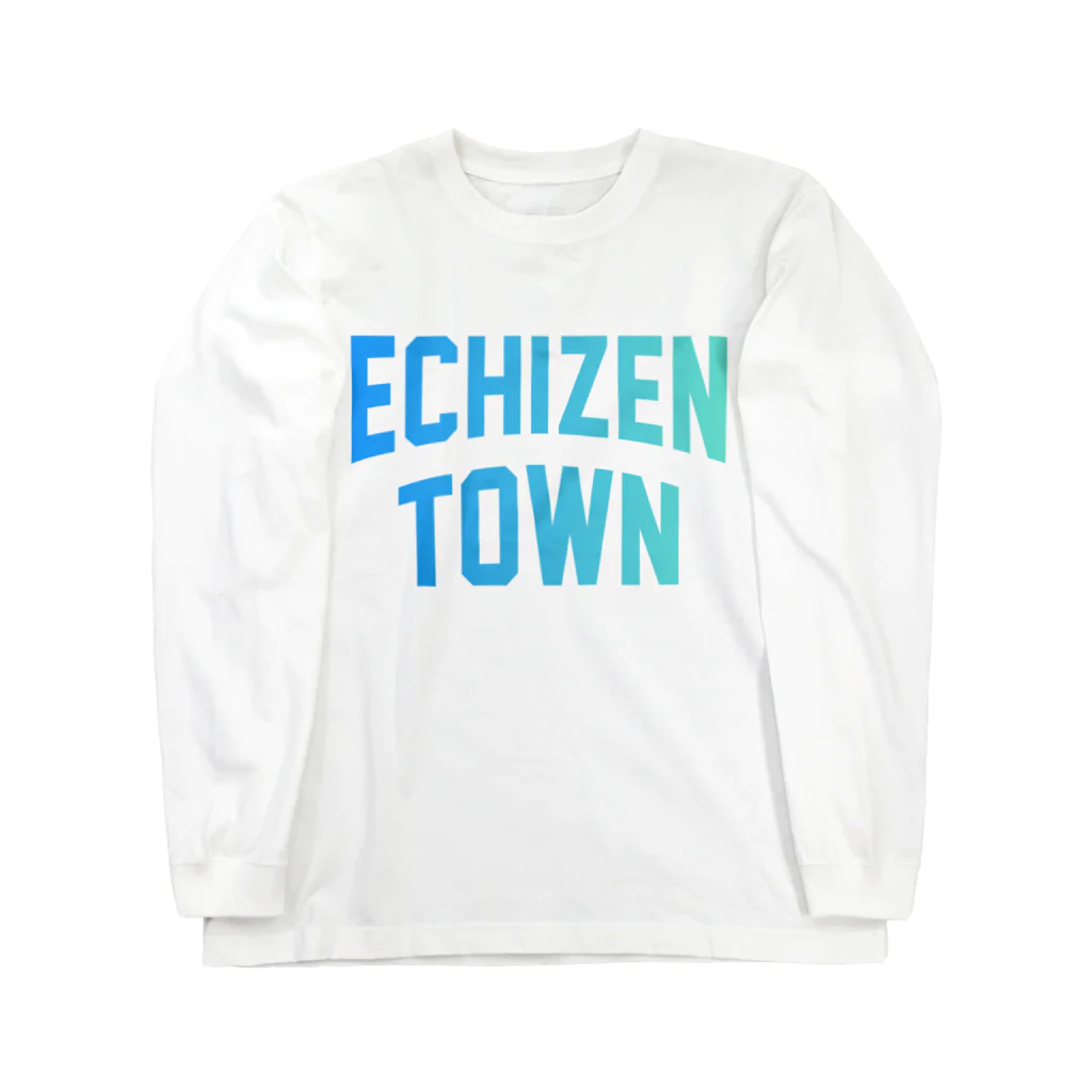 JIMOTOE Wear Local Japanの越前町 ECHIZEN TOWN Long Sleeve T-Shirt