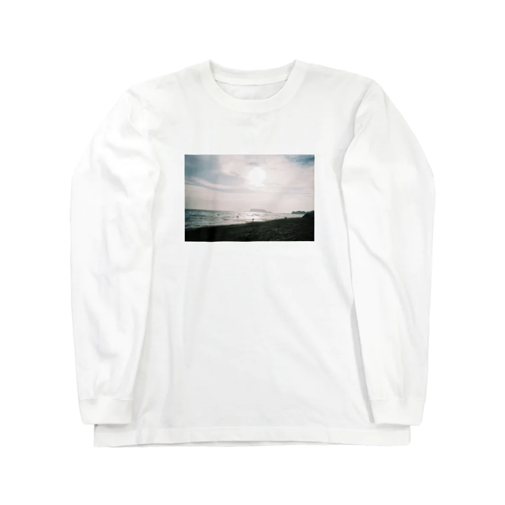 shinozaki_hanaの冬の七里ヶ浜 Long Sleeve T-Shirt