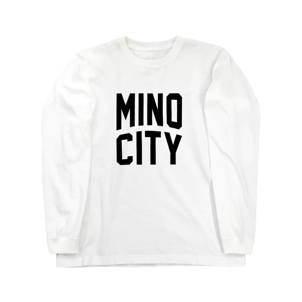JIMOTOE Wear Local Japanの美濃市 MINO CITY Long Sleeve T-Shirt