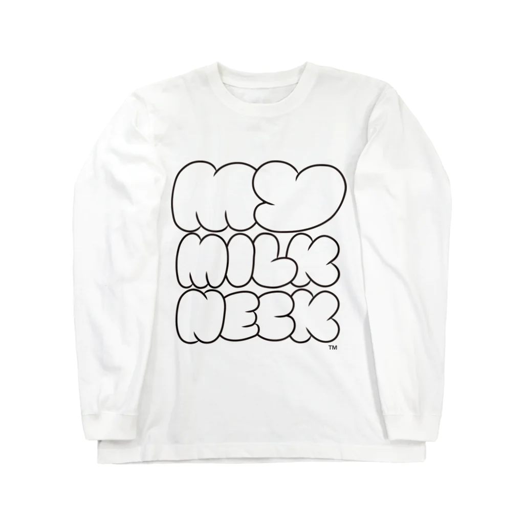 mographのmilk neck ロングスリーブTシャツ