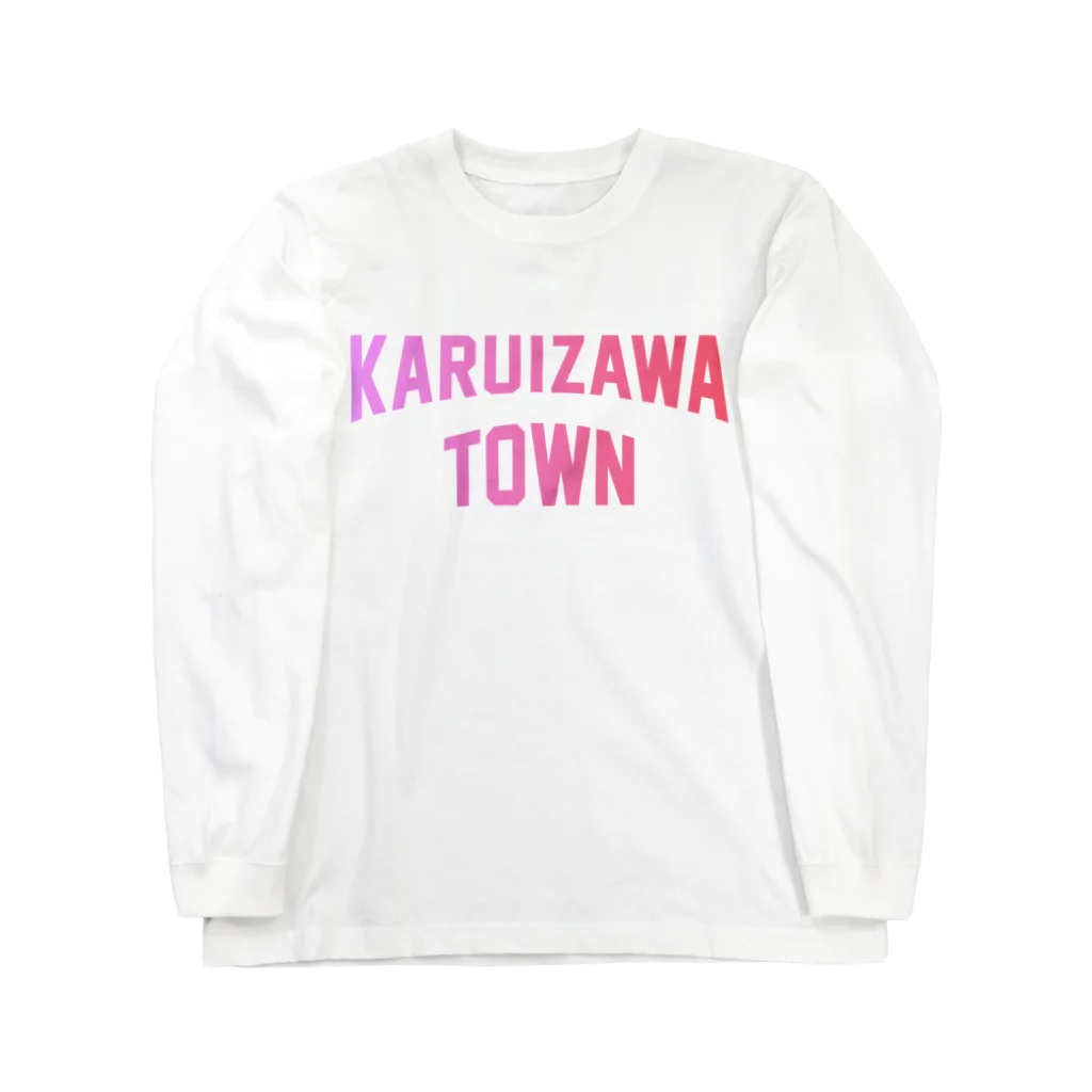 JIMOTOE Wear Local Japanの軽井沢町 KARUIZAWA TOWN ロングスリーブTシャツ