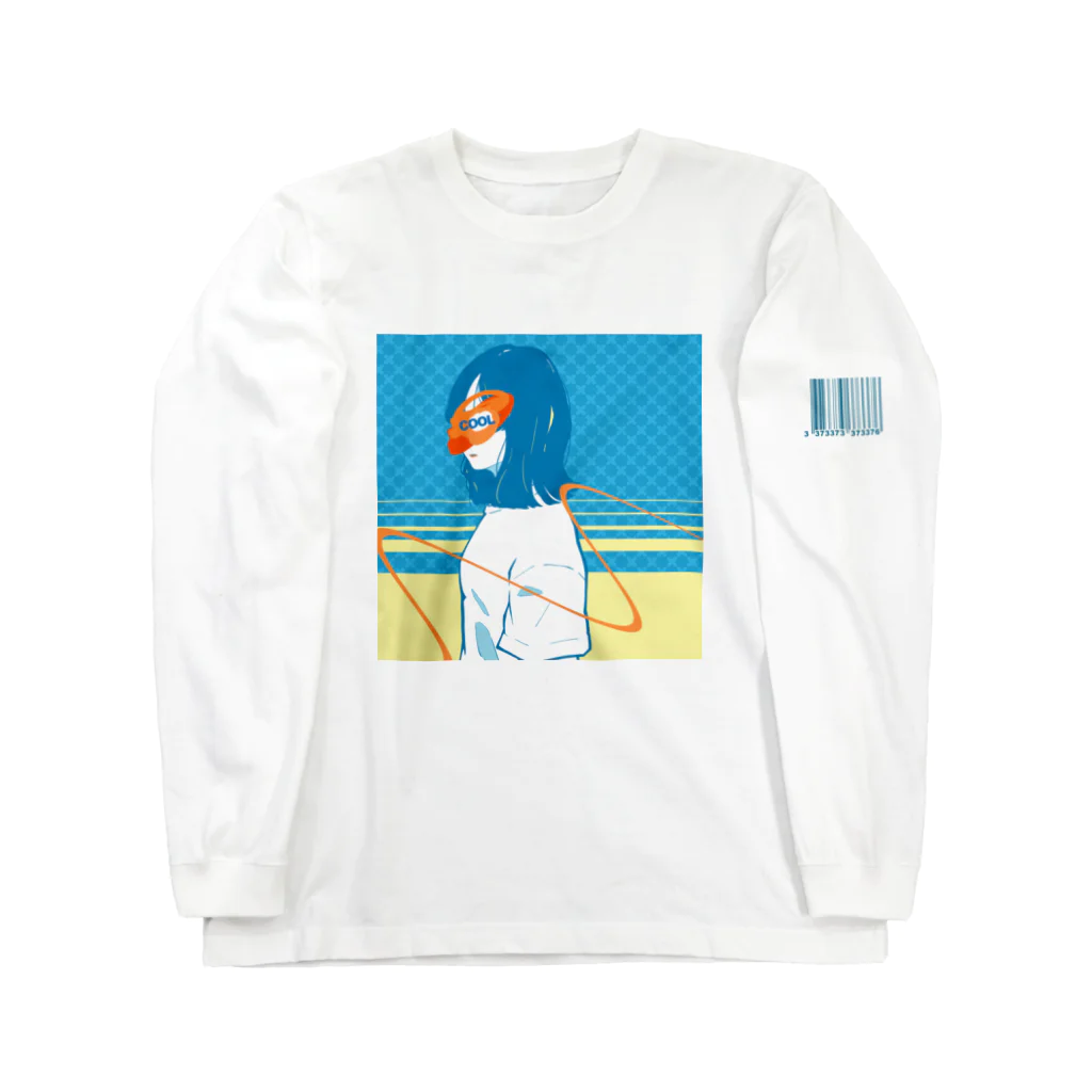 SASANAのCOOL GIRL(フロントプリント) Long Sleeve T-Shirt