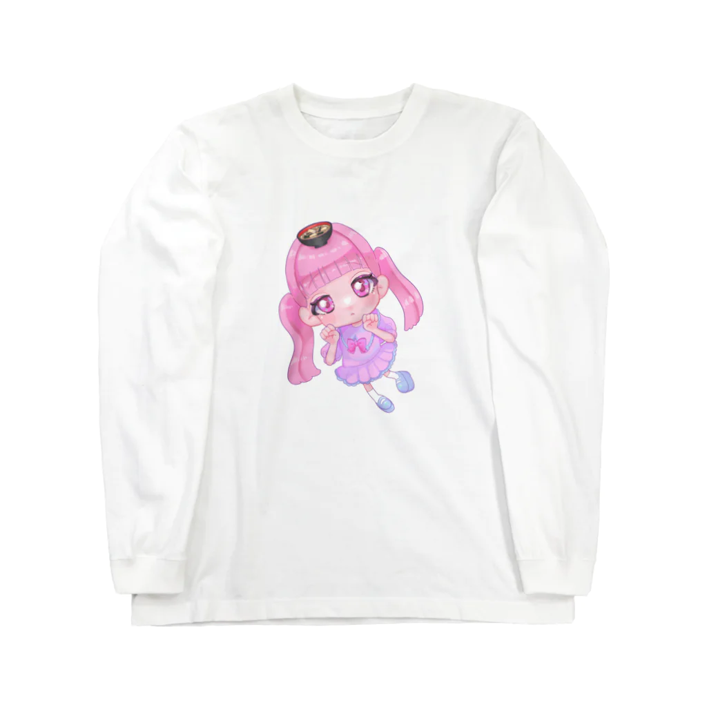 あみそしるのあみそしる ロングスリーブTシャツ Long Sleeve T-Shirt