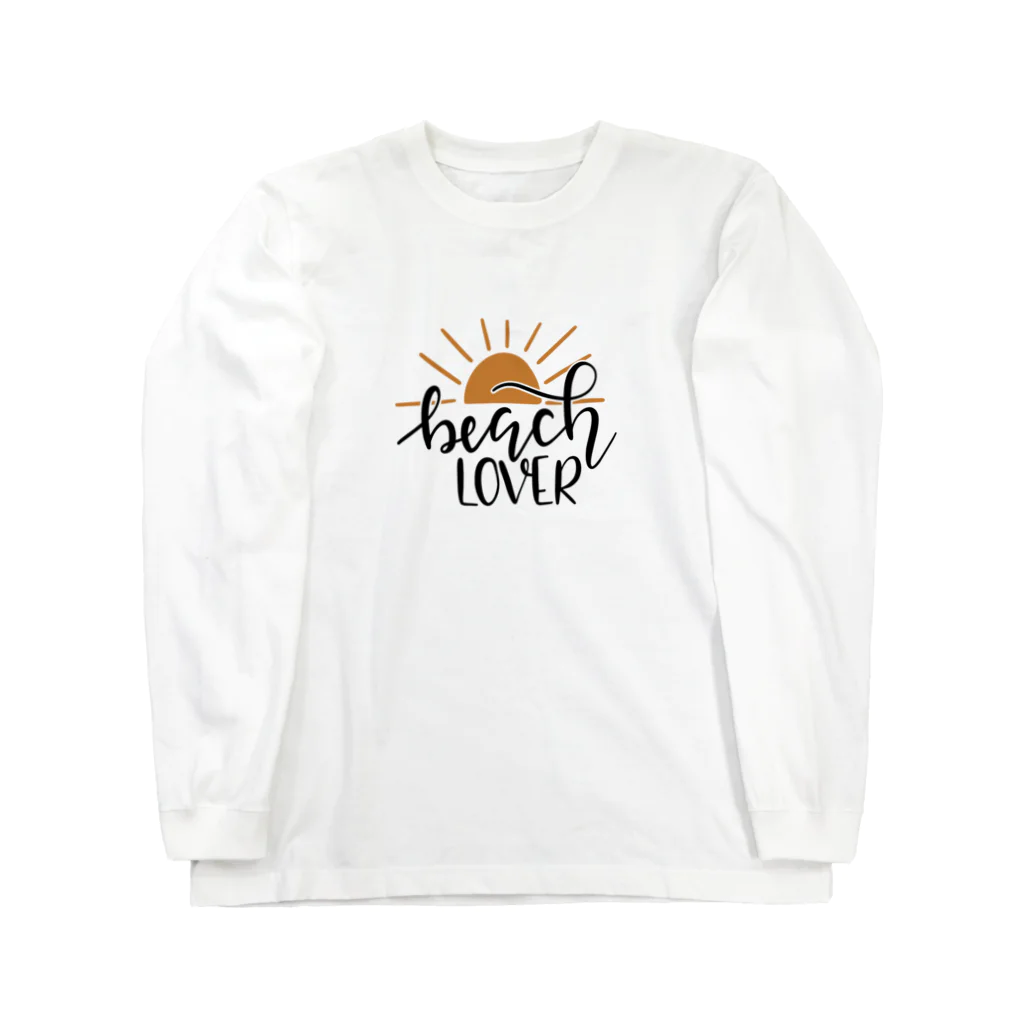 BBdesignのビーチラバーズ Long Sleeve T-Shirt