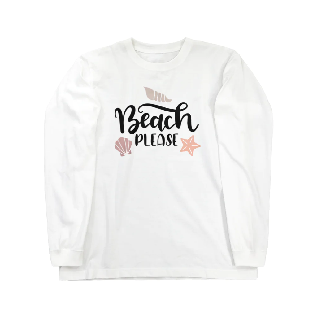 BBdesignのbeach　ビーチ Long Sleeve T-Shirt