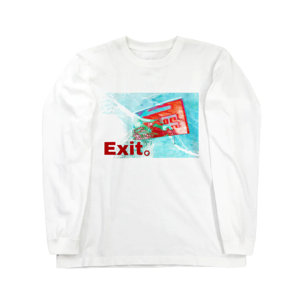 airrrphoto。のExit。3 ロングスリーブTシャツ