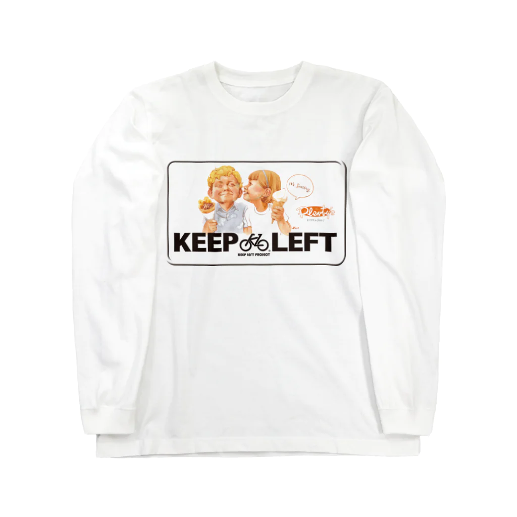 KEEP LEFT PROJECTのKEEP LEFT plenty's ロングスリーブTシャツ