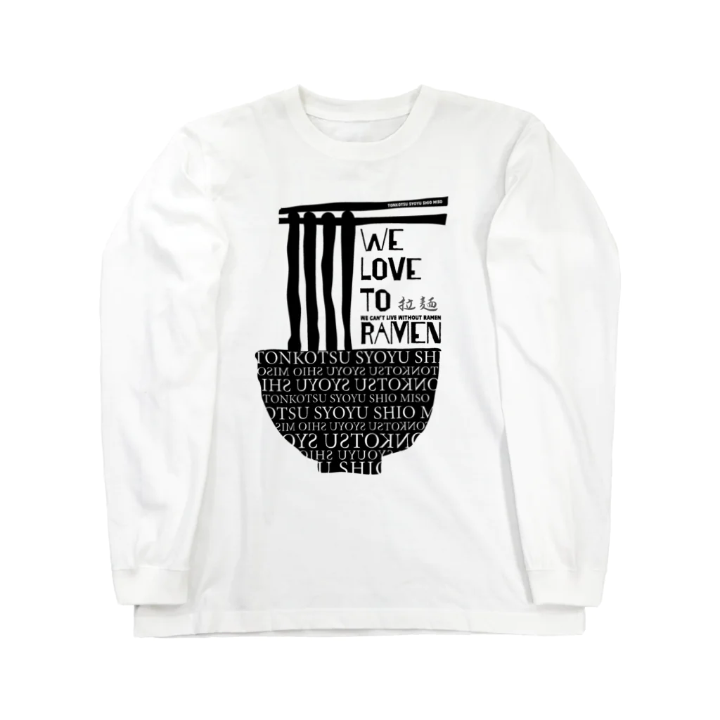 SPM DesignのWE LOVE TO RAMEN Long Sleeve T-Shirt