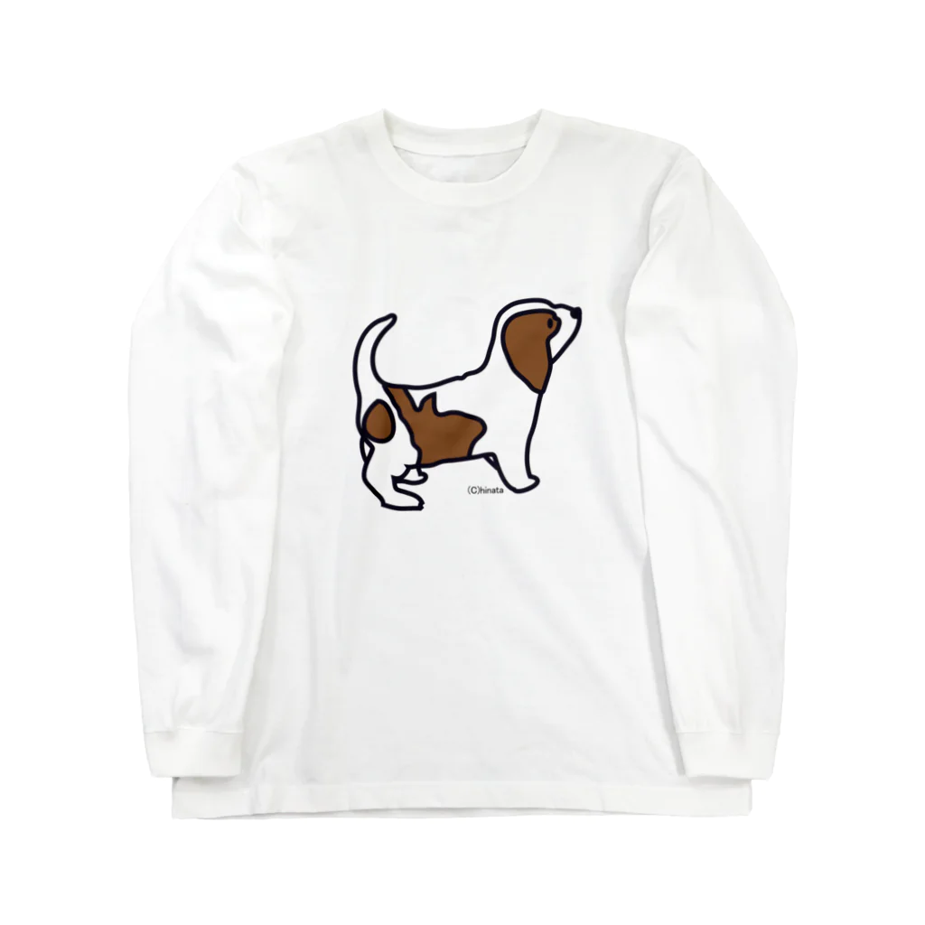 陽向の子犬 ロングスリーブTシャツ