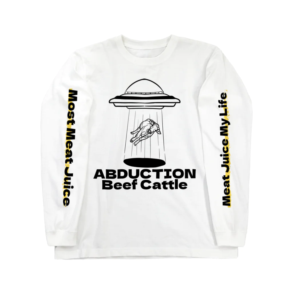 富田安洋　怪談のABDUCTION　DONADONA ロングスリーブTシャツ