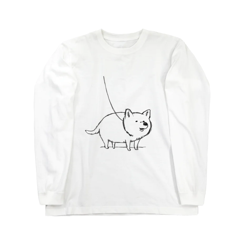 hidekiccanの幸せそうないぬ Long Sleeve T-Shirt