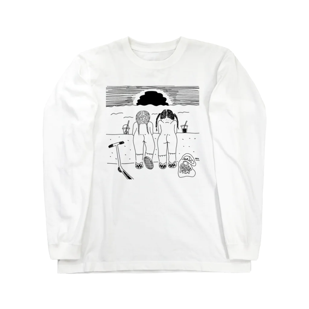 THE SPOOKY SHOPのなつがおわるね Long Sleeve T-Shirt