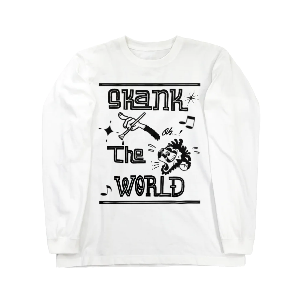 Skank The WorldのSTW ロングスリーブTシャツ