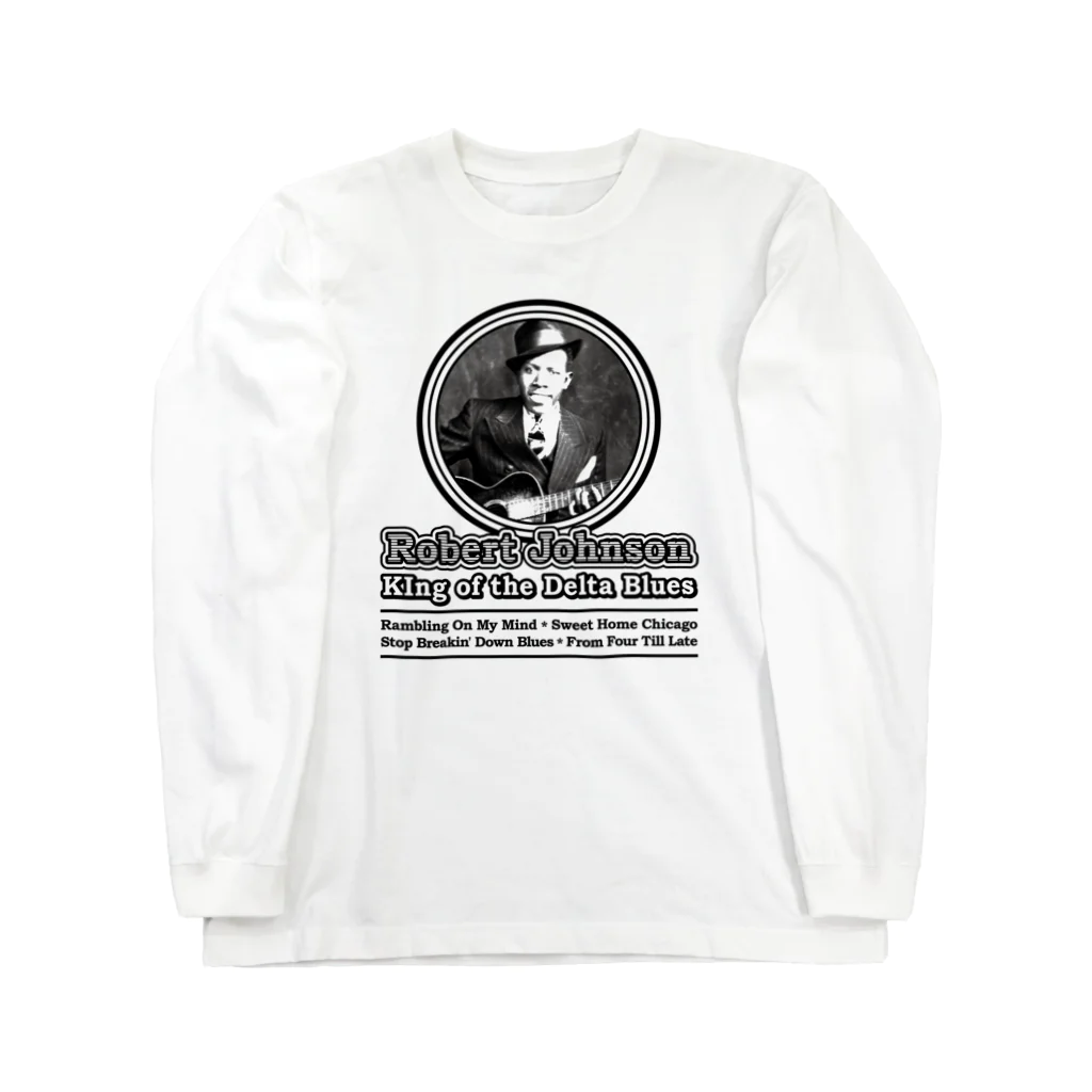 Hungry FreaksのRobert Johnson ロングスリーブTシャツ