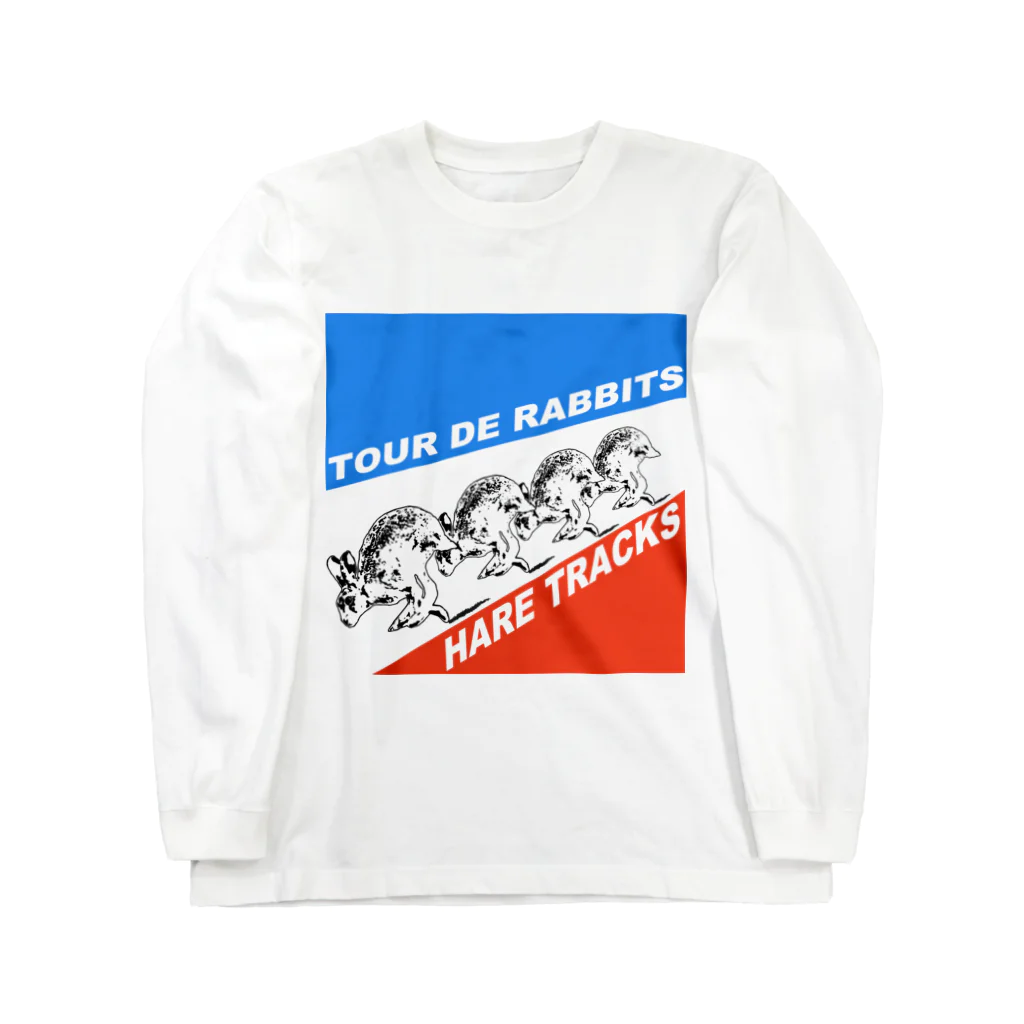 AngelRabbitsの競争する野うさぎたち Long Sleeve T-Shirt