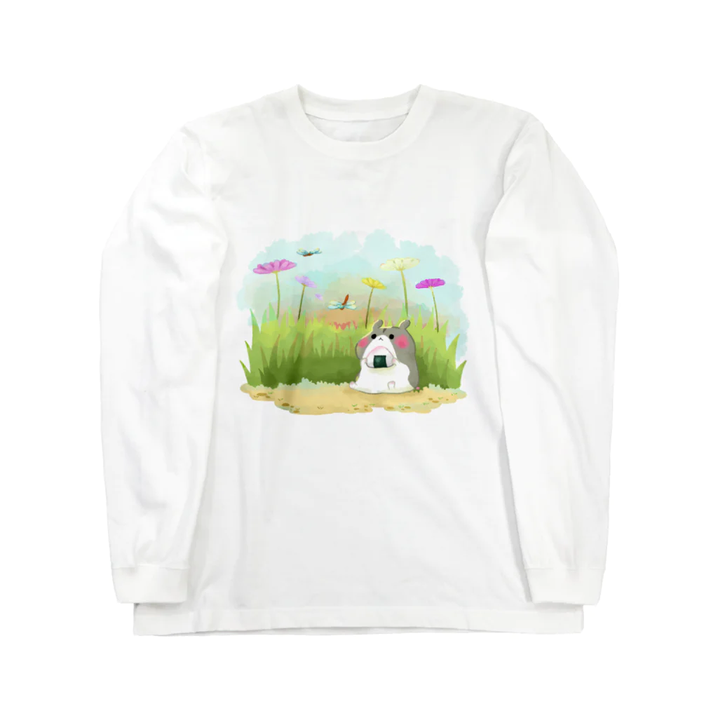 なべぽよの絵置き場の秋ピクニックT Long Sleeve T-Shirt