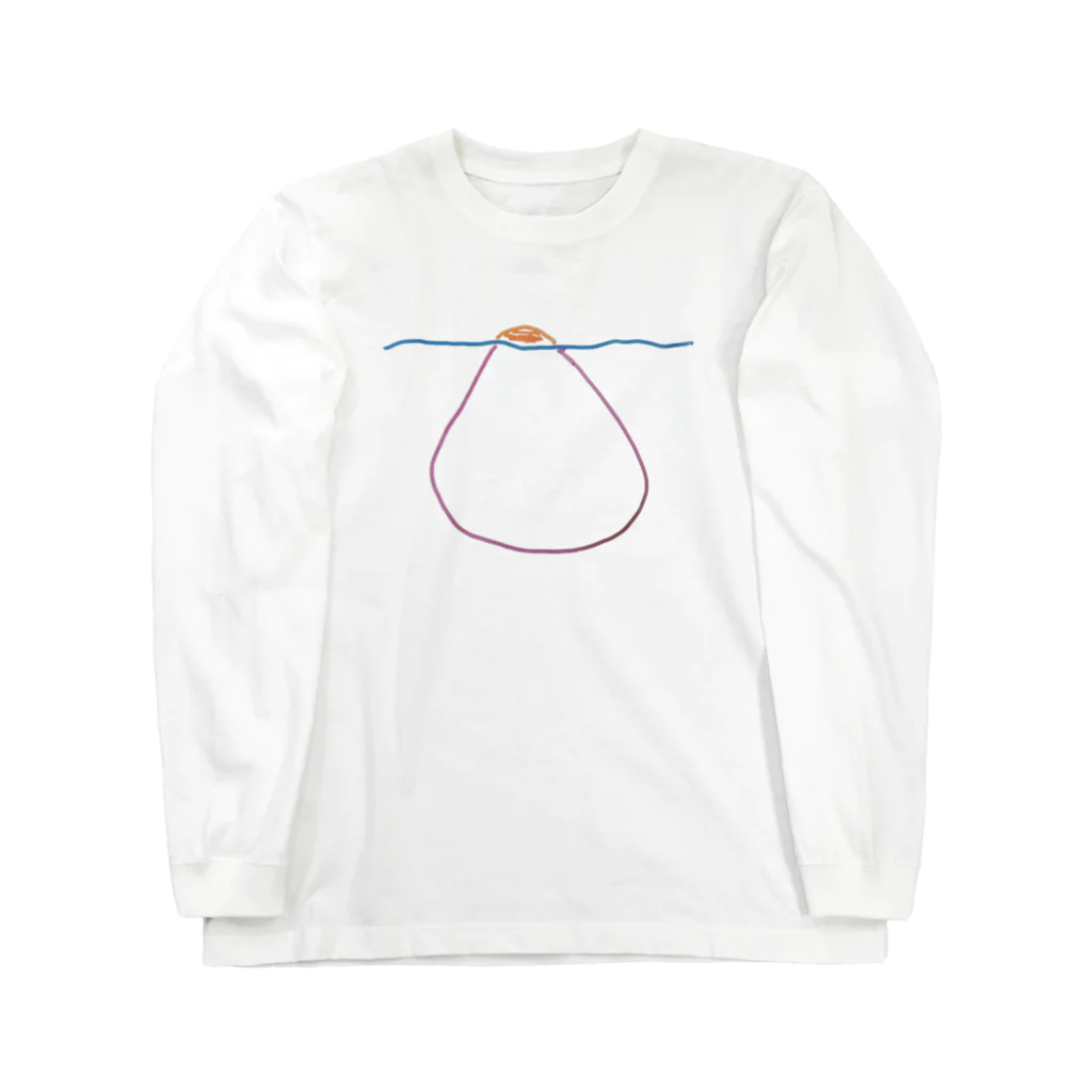 えばっち商店の氷山の一角 Long Sleeve T-Shirt