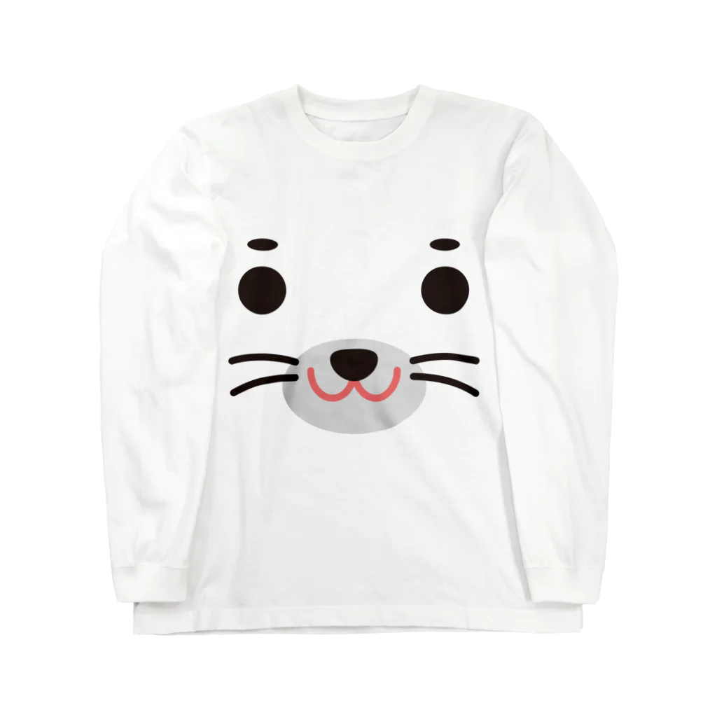 フォーヴァのアザラシ-animal up-アニマルアップ- Long Sleeve T-Shirt