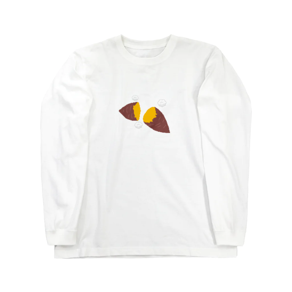 ましゅーーーーーーストアのドット絵さつまいも Long Sleeve T-Shirt