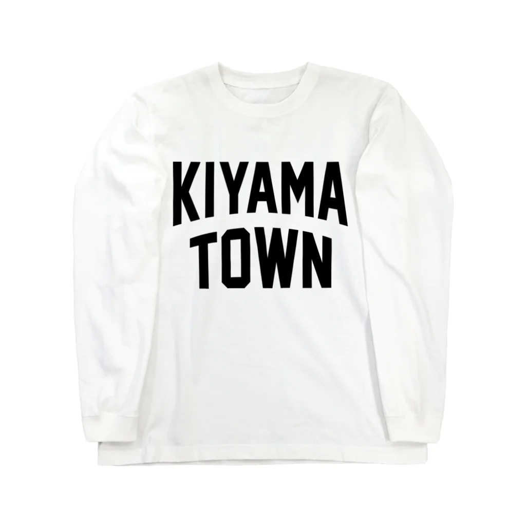 JIMOTOE Wear Local Japanの基山町 KIYAMA TOWN Long Sleeve T-Shirt