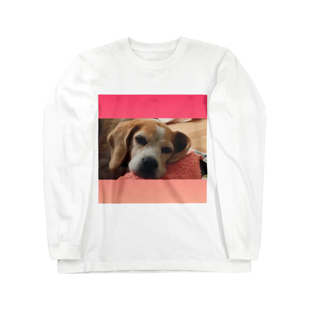 みわりんのふて寝ビーグル Long Sleeve T-Shirt