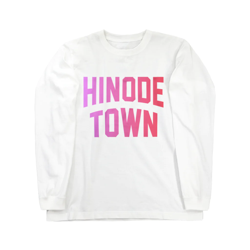 JIMOTOE Wear Local Japanの日の出町 HINODE TOWN ロングスリーブTシャツ