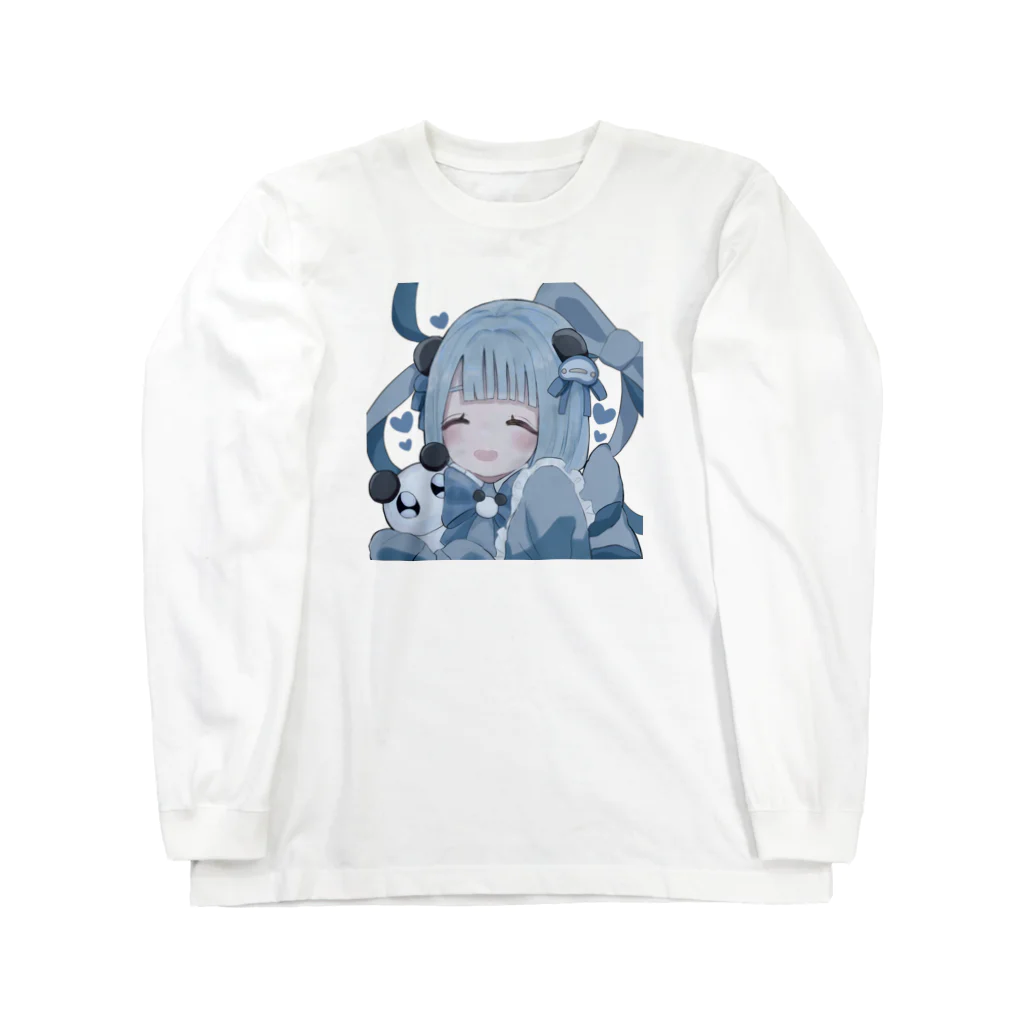 kodo_kodoのパンダのサブカル女の子 ロングスリーブTシャツ