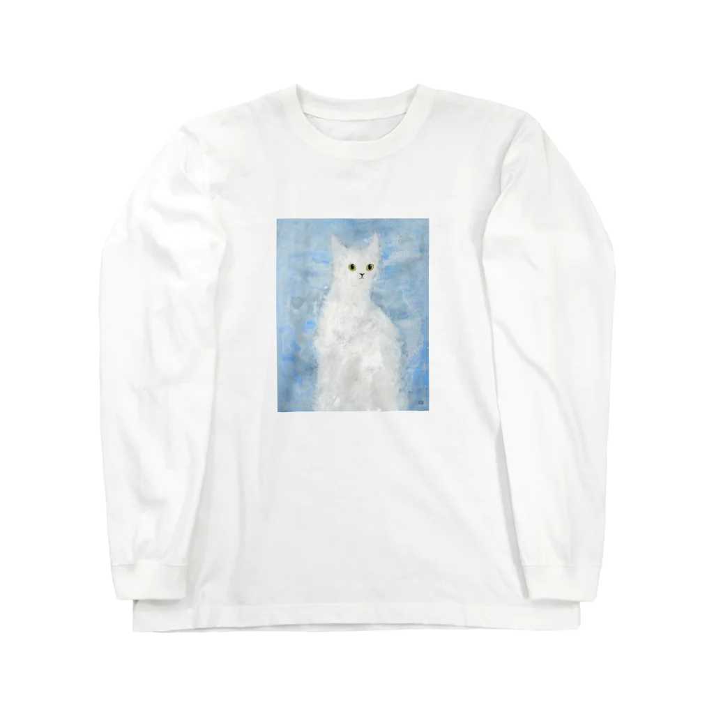 irosocagoodsの猫 ロングスリーブTシャツ