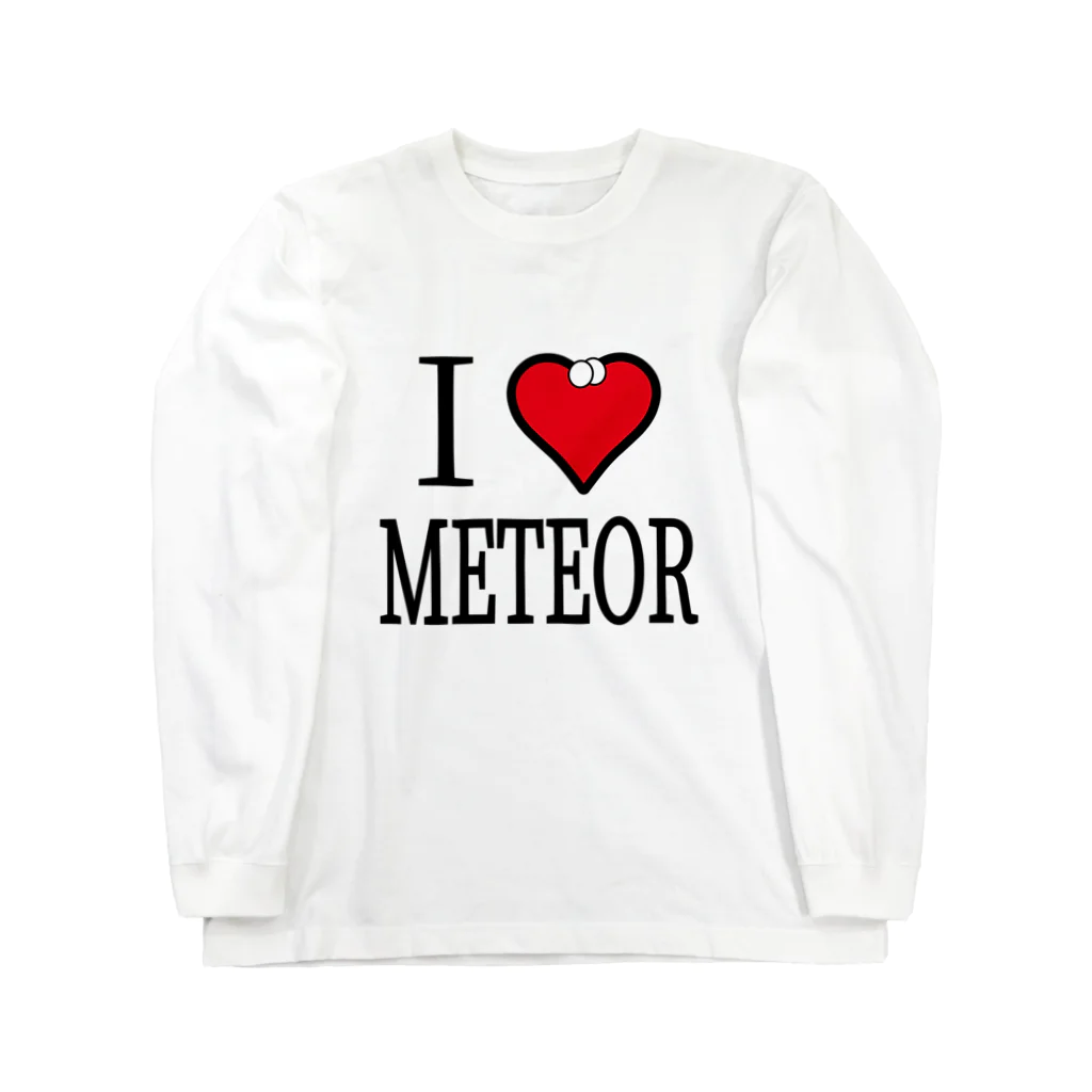 龍南堂商店のI love METEOR ロングスリーブTシャツ