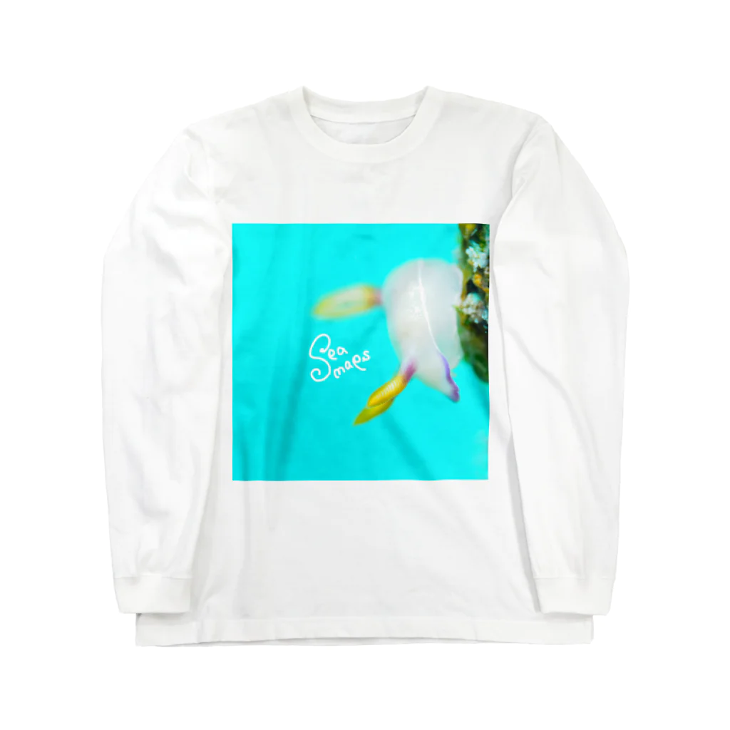 seamapsのゾウゲイロウミウシ Long Sleeve T-Shirt