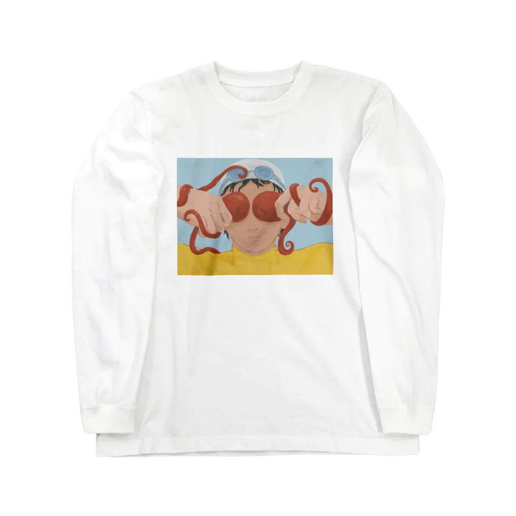 そぼろめのたこ Long Sleeve T-Shirt