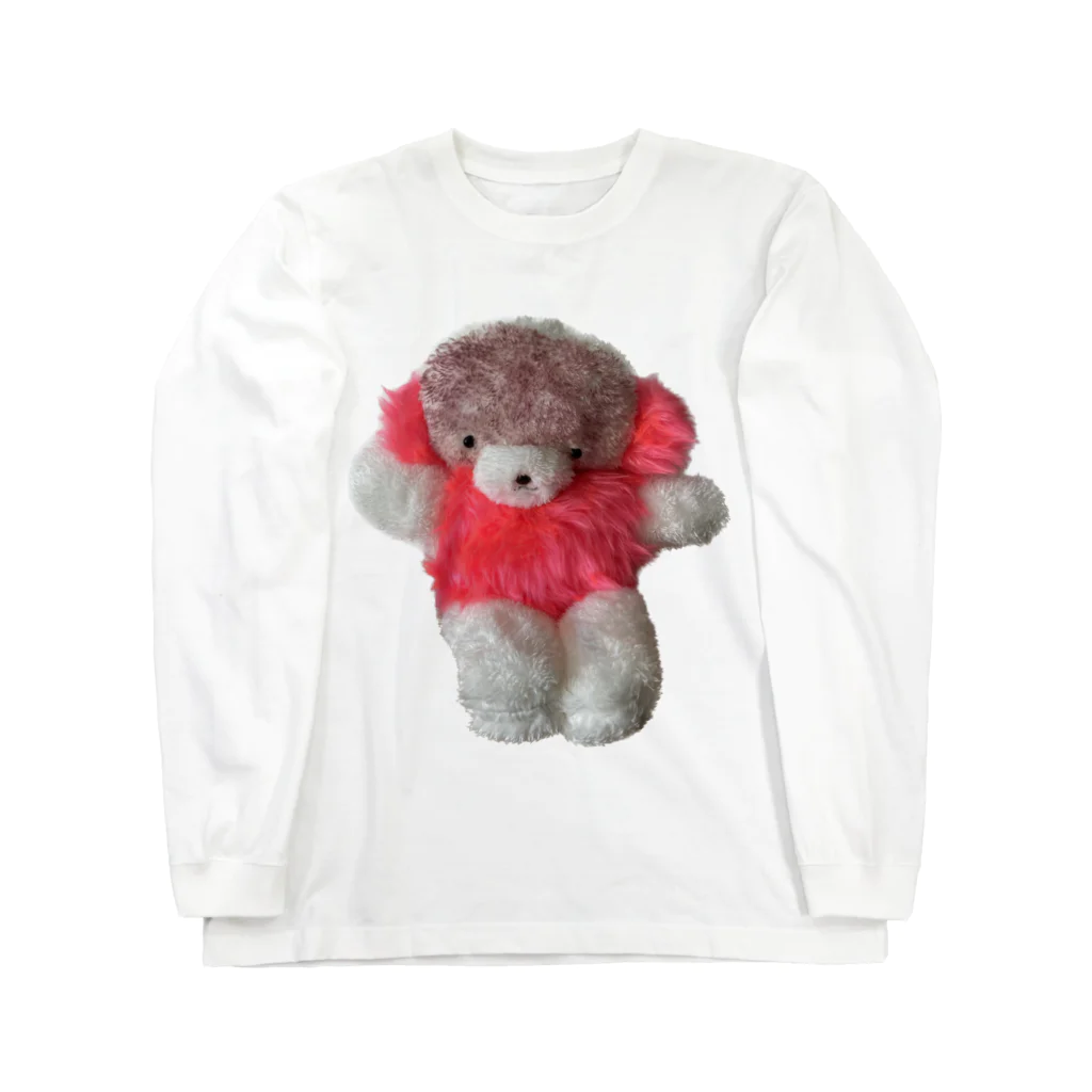 くまくま。ショップのピンクちゃん Long Sleeve T-Shirt