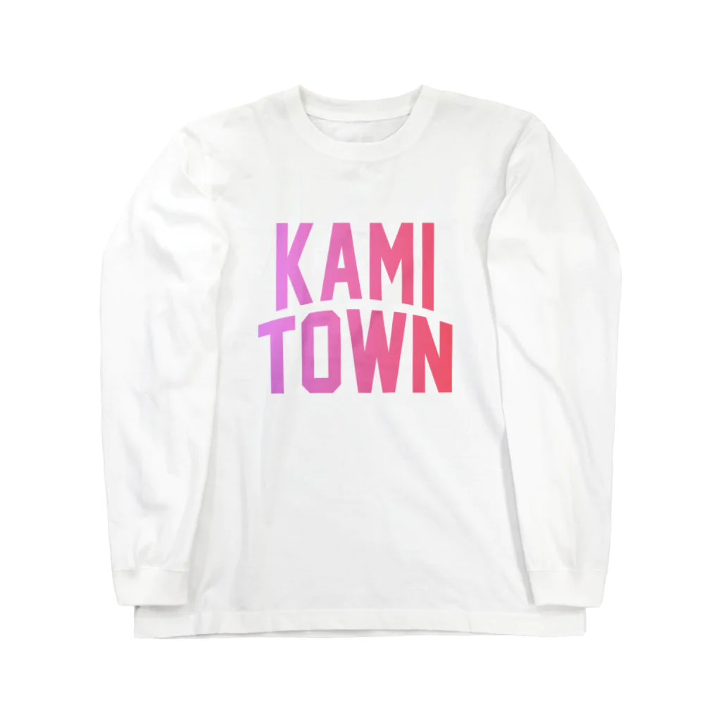 JIMOTOE Wear Local Japanの香美町 KAMI TOWN ロングスリーブTシャツ