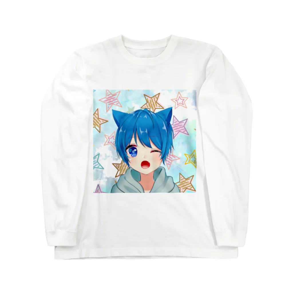 ✨猫月ゆっきー✨@nana民の猫月ゆっき〜オリジナルグッズ Long Sleeve T-Shirt