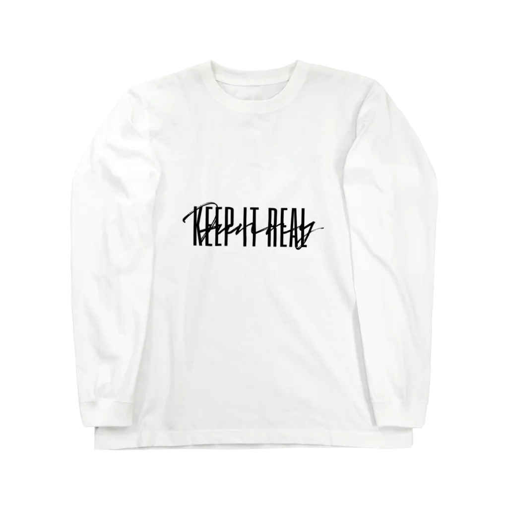 keep it realのkeep it real ロングスリーブTシャツ